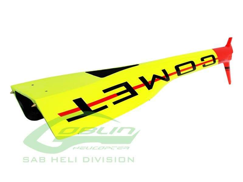 SAB Boom Yellow/Red for Goblin 280 Mini Comet - HeliDirect