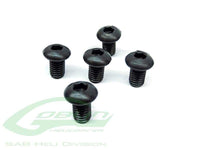 SAB Button Head Socket Cap M3X6 for Goblin Black Nitro - HeliDirect