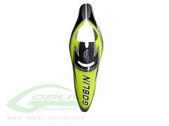 SAB Canomod Airbrush Canopy SAB Yellow/Black - Goblin 420 Sport - HeliDirect