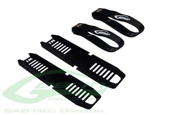 SAB Carbon Fiber Battery Tray - Goblin 500 [H0252-S] - HeliDirect