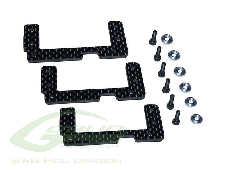 SAB Carbon Fiber Servo Mount - Goblin 570 [H0308-S] - HeliDirect