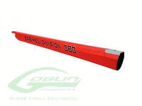 SAB Carbon Fiber Tail Boom Red for Goblin 380 - HeliDirect
