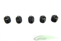 SAB DIN 12.9 Cone Point Set Screws M4x4(5pcs) - Goblin 500/570/630/700/770 [HC152-S] - HeliDirect