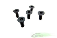 SAB DIN 12.9 Flat Head Socket Cap M3x8 (5pcs) - Goblin 630/700/770 - HeliDirect