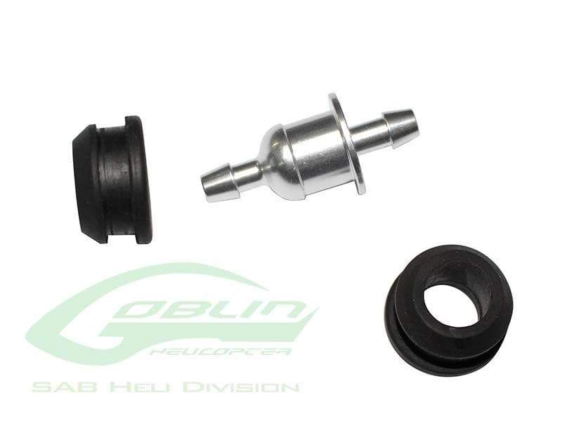 SAB Fuel Nipple - Goblin Black Nitro - HeliDirect