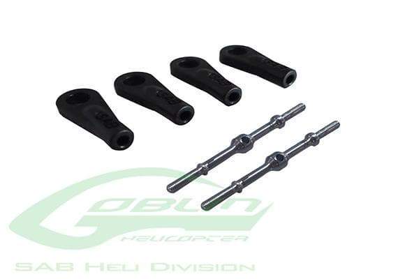 SAB Steel Main Linkage HPS - Goblin 500/570 [H0237-S] - HeliDirect