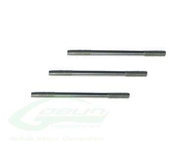 SAB Threaded Rods M2.5 x 40(3pcs) - Goblin 500/630/700/770 [HC242-S] - HeliDirect