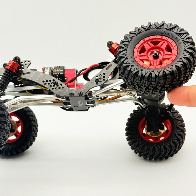 Furitek Terra COMP – 1/18 ARTR Crawler Black Flame Edition w/ Micro Tesla DigiBoard