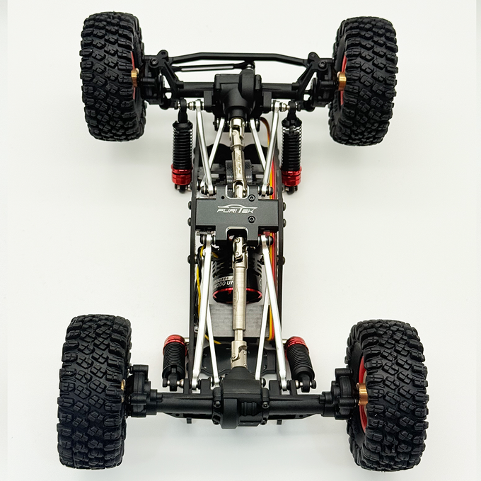 Furitek Terra COMP – 1/18 ARTR Crawler Orange Edition w/ Micro Tesla DigiBoard
