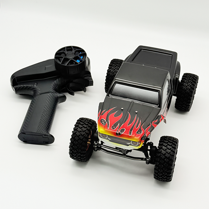 Furitek Terra COMP – 1/18 ARTR Crawler Black Flame Edition w/ Micro Tesla DigiBoard