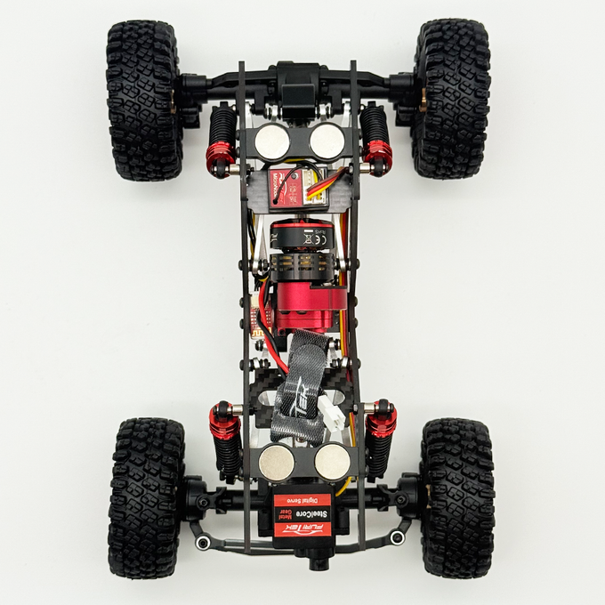 Furitek Terra COMP – 1/18 ARTR Crawler Black Flame Edition w/ Micro Tesla DigiBoard