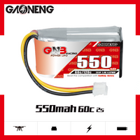 GAONENG GNB 2S 7.4V 550mAh 60C LiPo Battery PH2.0 3Pin Connector