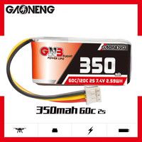GAONENG GNB 2S 7.4V 350mAh 60C LiPo Battery PH2.0 3Pin Connector