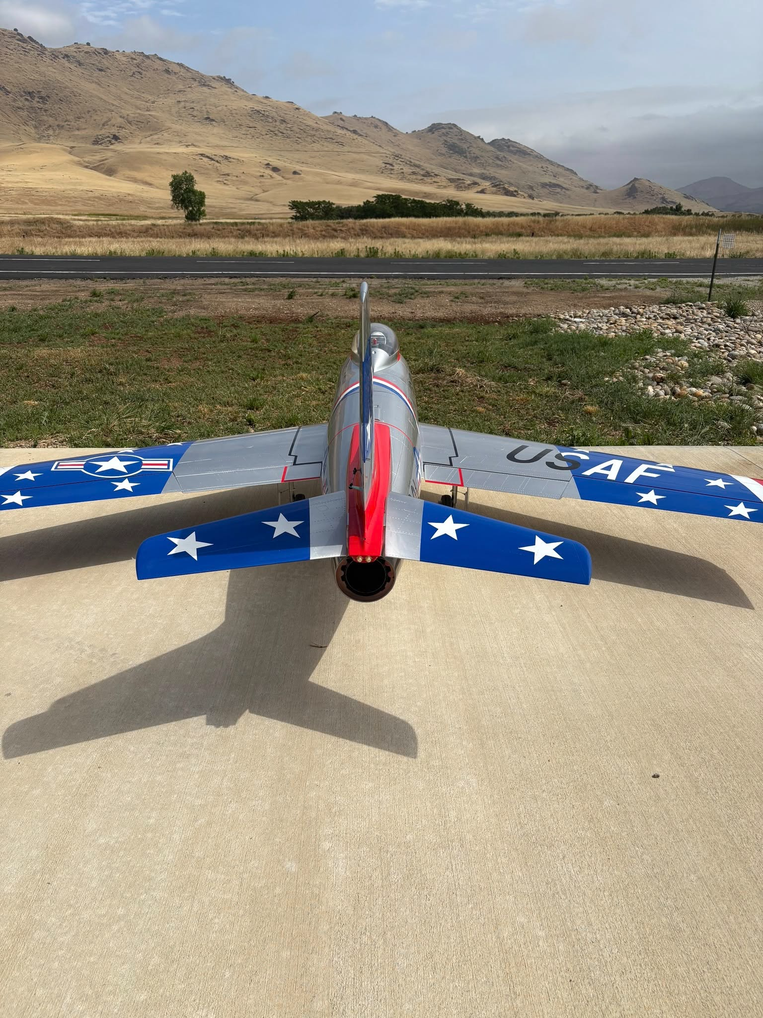 Global Aerojet Super Scale F-86F PNP 3.1M (1/3.75) Turbine Jet - Boomerang RC Jets