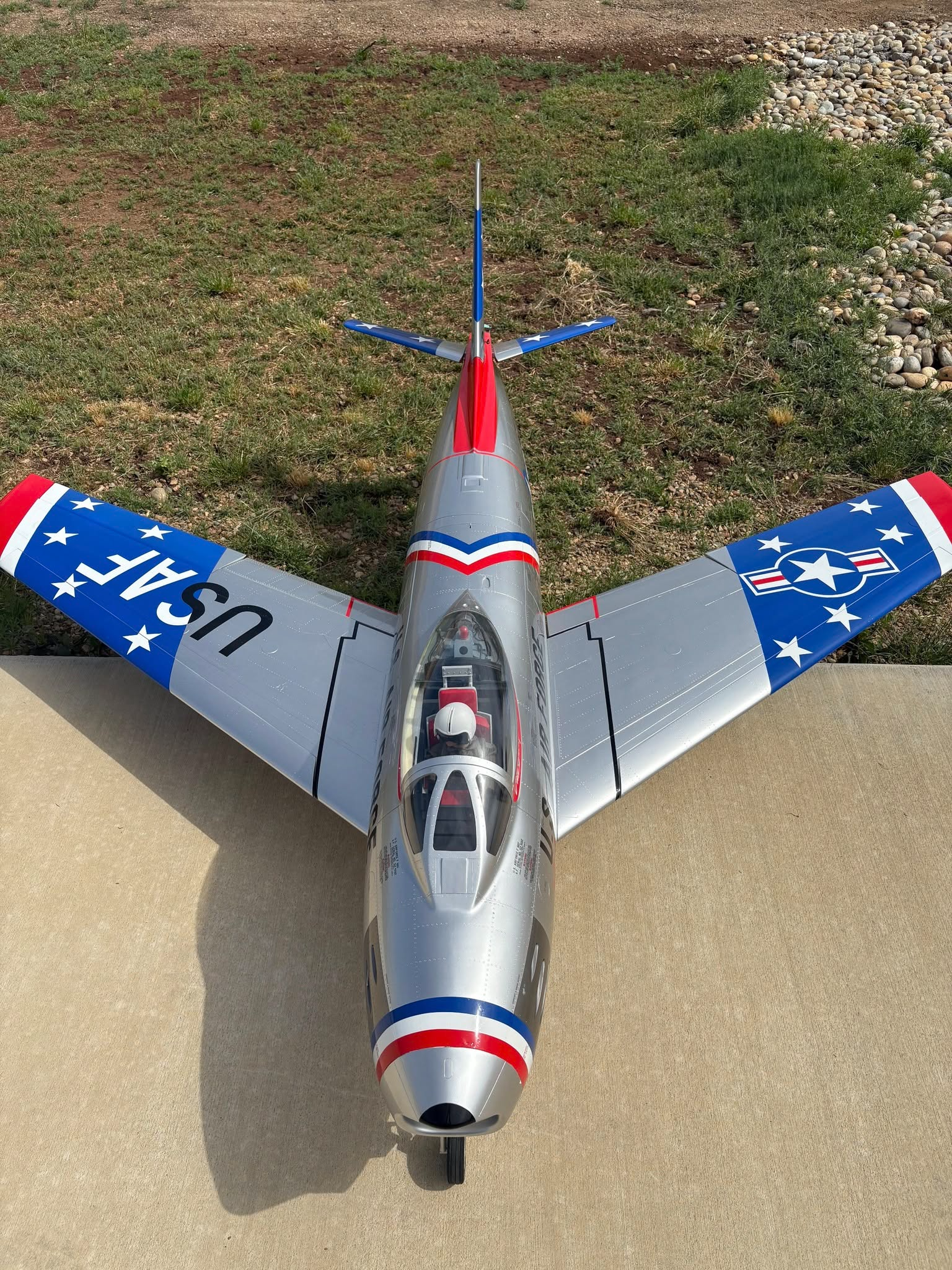 Global Aerojet Super Scale F-86F PNP 3.1M (1/3.75) Turbine Jet - Boomerang RC Jets