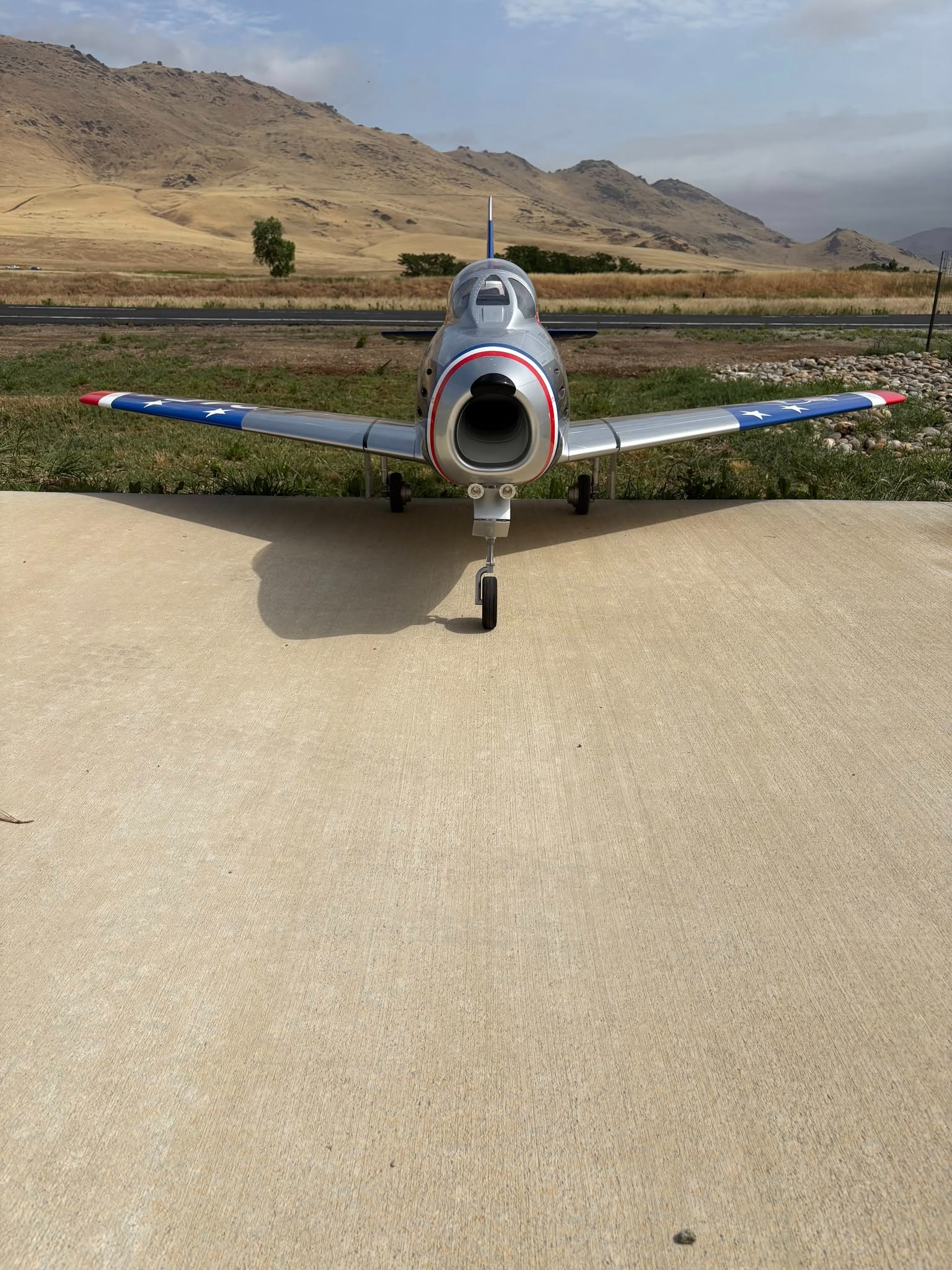 Global Aerojet Super Scale F-86F PNP 3.1M (1/3.75) Turbine Jet - Boomerang RC Jets