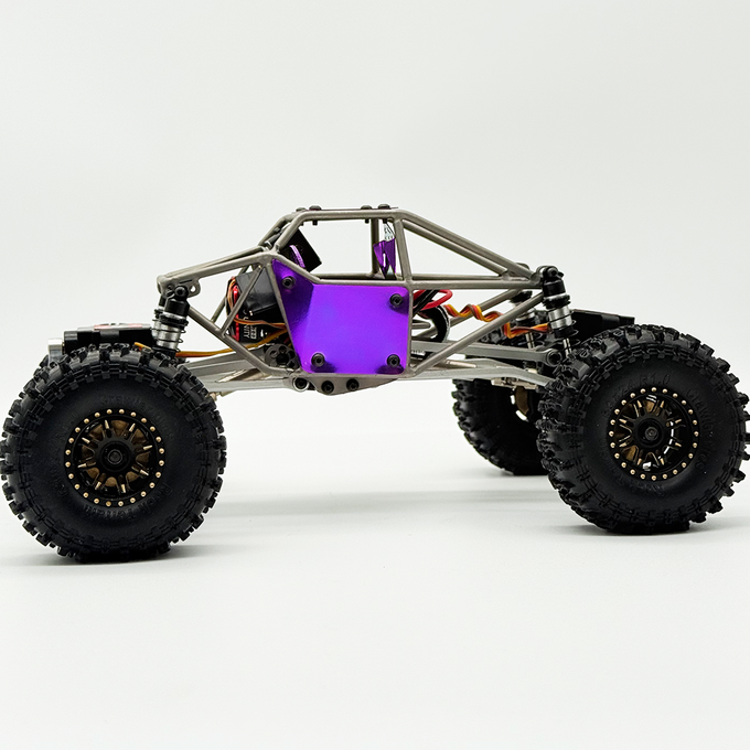 Furitek Limited Edition Titan Buggy 18 – ARTR Titanium Purple Edition w/ Active Pro 4WS & Micro Tesla DigiBoard