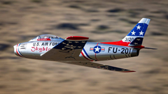 Global Aerojet Super Scale F-86F PNP 3.1M (1/3.75) Turbine Jet - Boomerang RC Jets