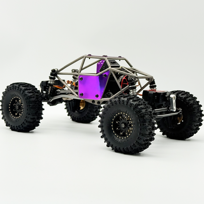 Furitek Limited Edition Titan Buggy 18 – ARTR Titanium Purple Edition w/ Active Pro 4WS & Micro Tesla DigiBoard