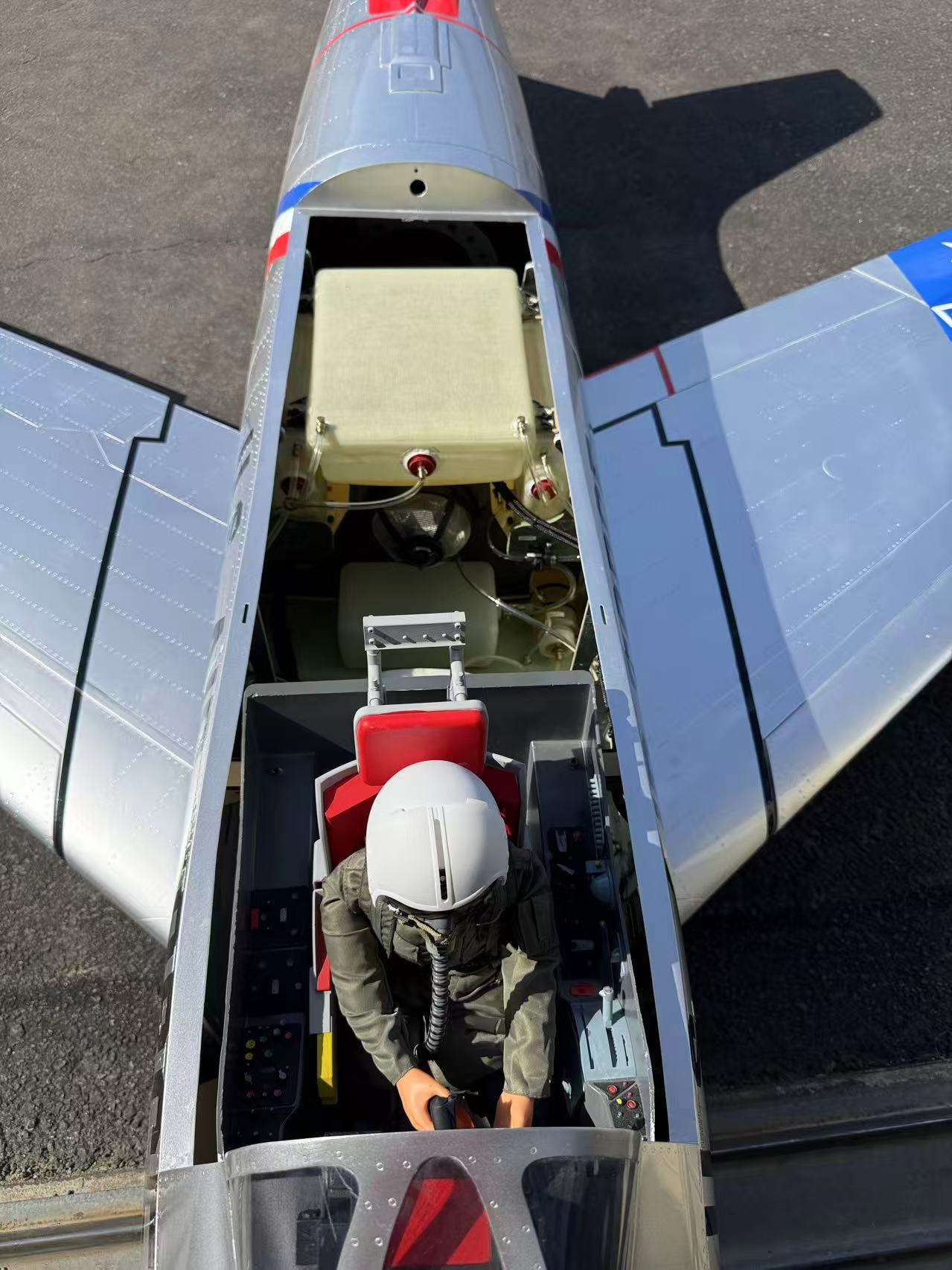 Global Aerojet Super Scale F-86F PNP 3.1M (1/3.75) Turbine Jet - Boomerang RC Jets