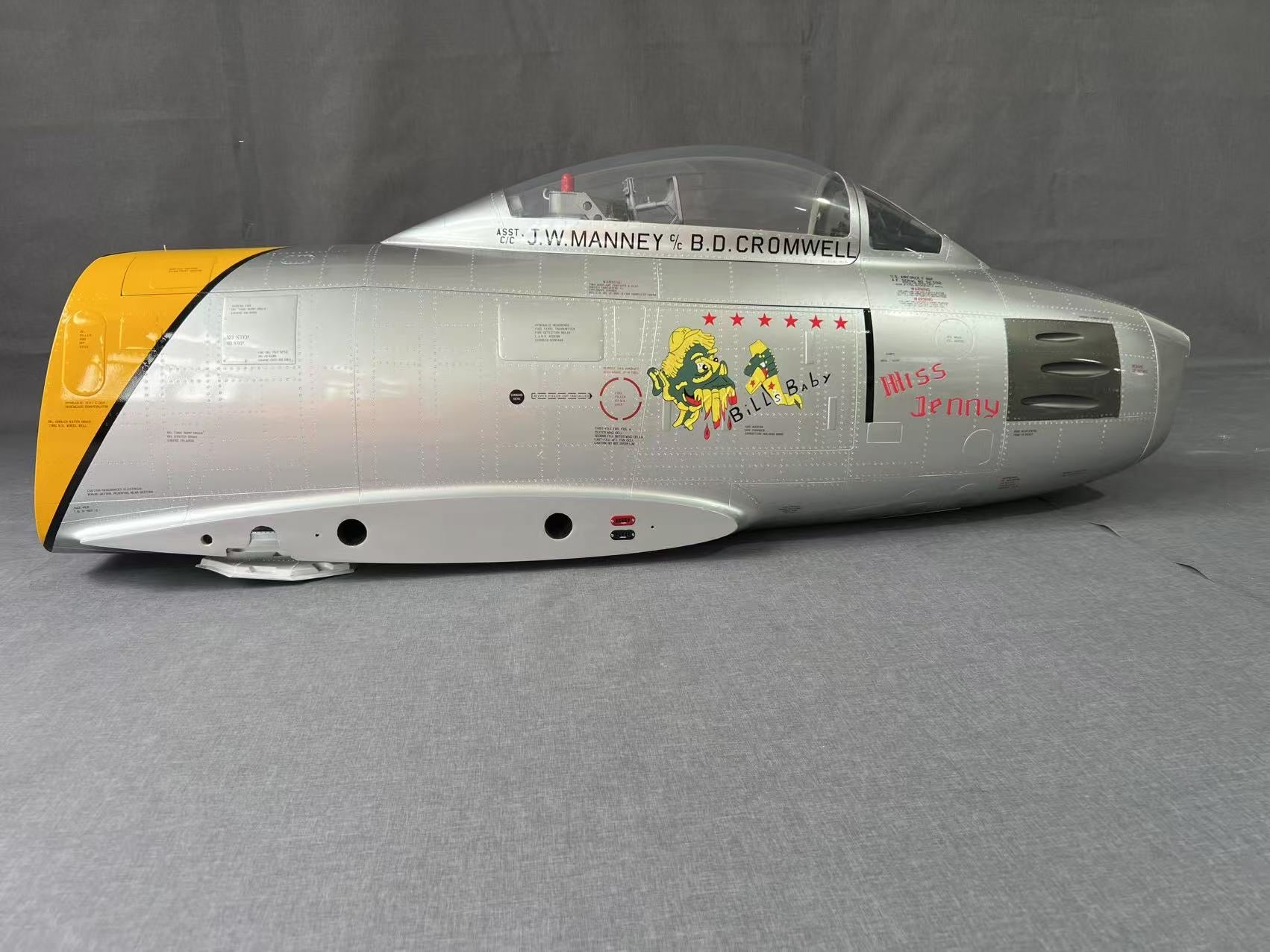 Global Aerojet Super Scale F-86F PNP 3.1M (1/3.75) Turbine Jet - Boomerang RC Jets