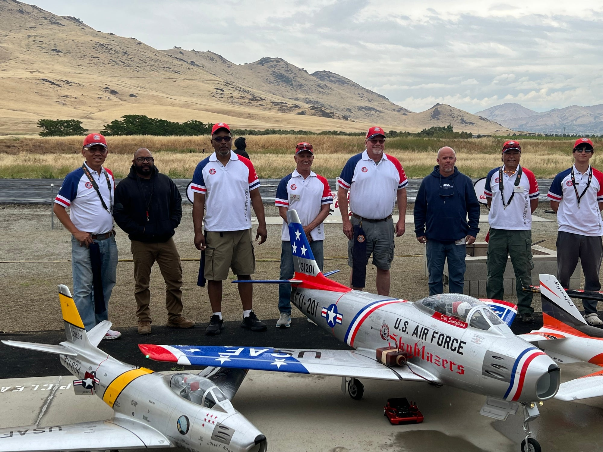 Global Aerojet Super Scale F-86F PNP 3.1M (1/3.75) Turbine Jet - Boomerang RC Jets