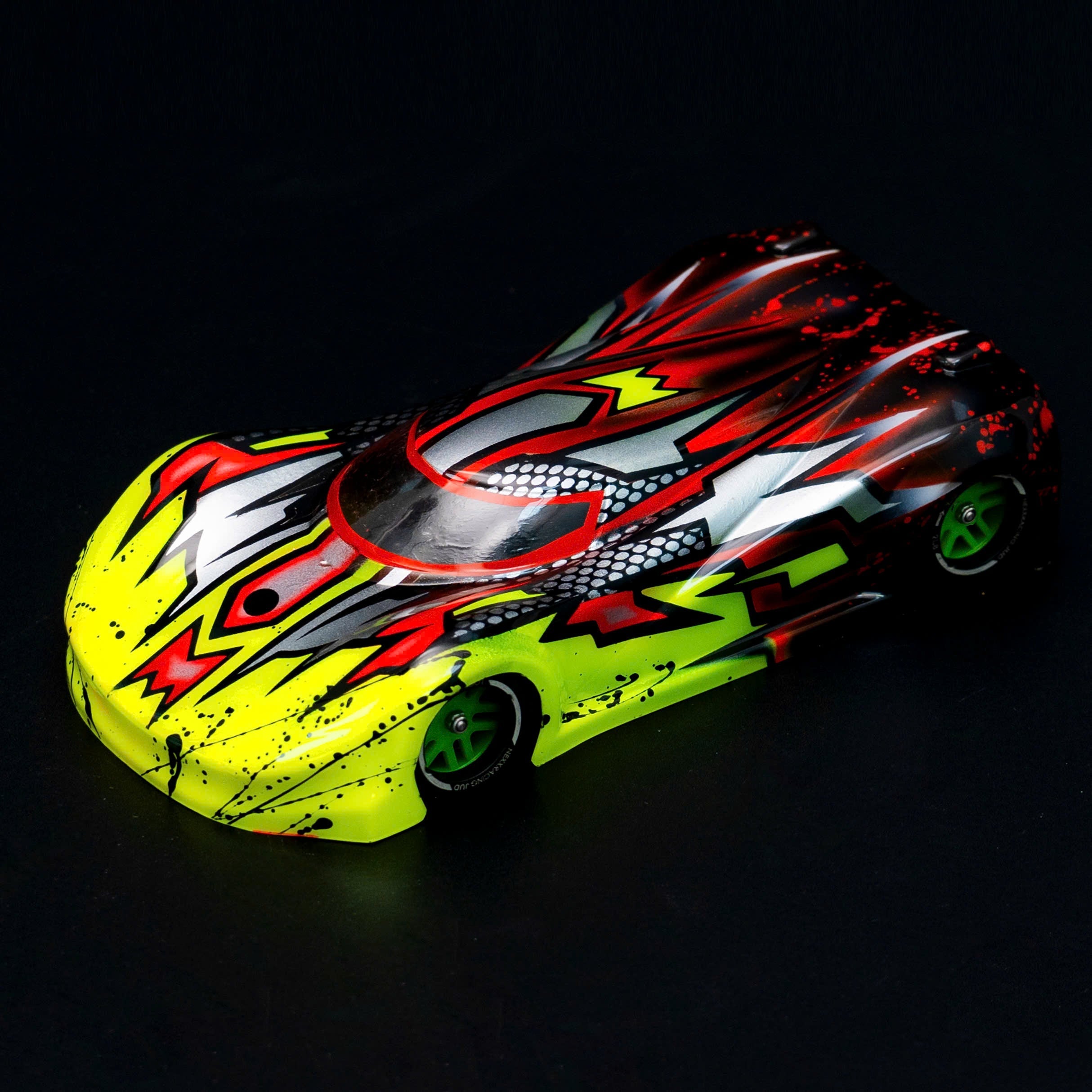 RADIANZ MiNI-Z Slayer Airbrush Lexan Body – Solar Flare