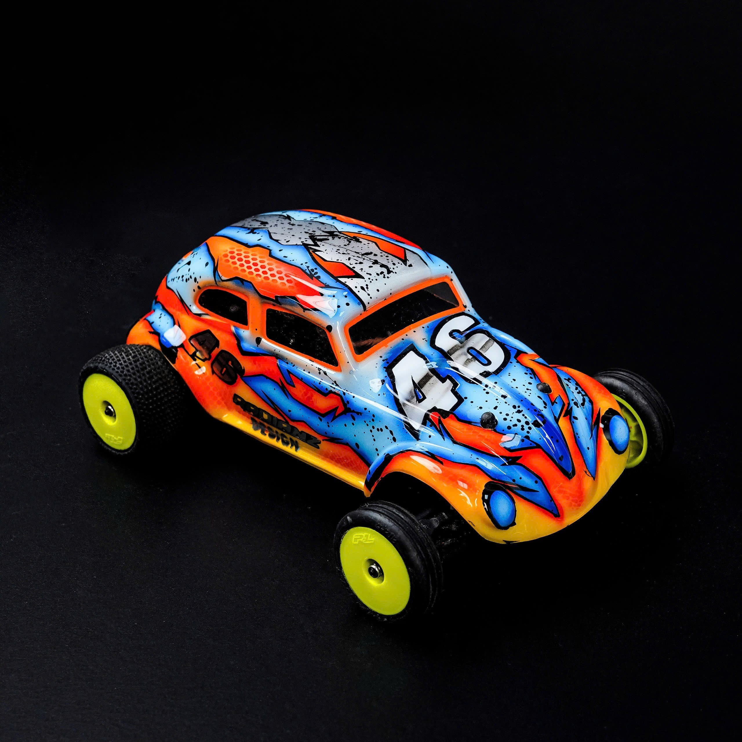 Radianz Mount Body Rabitto For Losi Micro-B