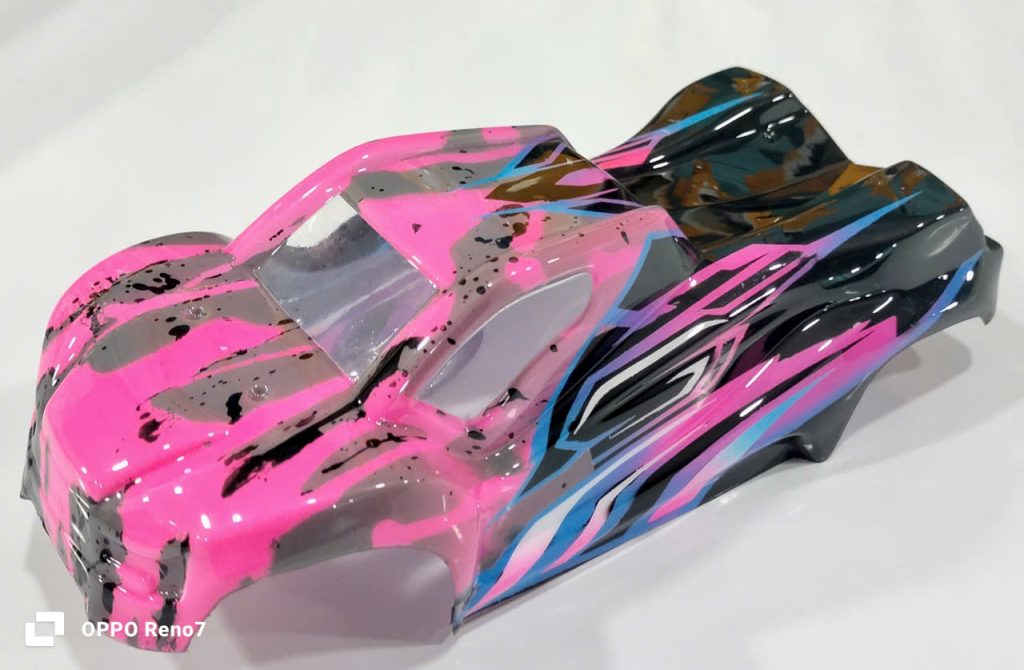 RADIANZ Mini-T Leopard Airbrush Lexan Body – Zyrex