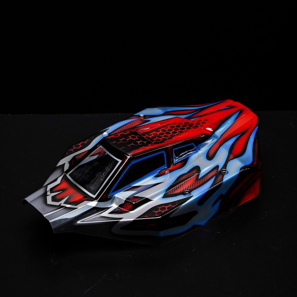 RADIANZ TRAXXAS JATO AeroStrike 4X4 Airbrush Lexan Body – Tempest