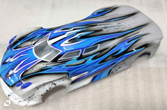 RADIANZ LOSI NASCAR KAIRO 1/12  Airbrush Lexan Body - FireRun
