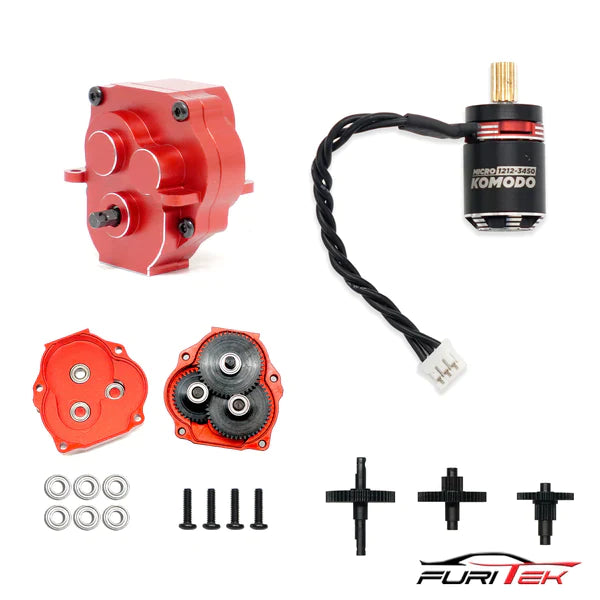 FURITEK MICRO STELLAR 4M TRANSMISSION BRUSHLESS POWER SETUP FOR TRX-4M - HeliDirect