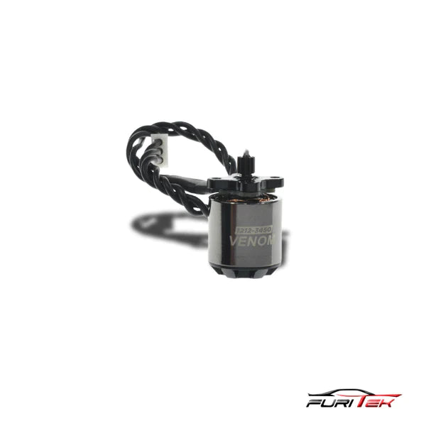 FURITEK VENOM 3450KV BRUSHLESS MOTOR WITH 11T STEEL PINION FOR SCX24 - HeliDirect