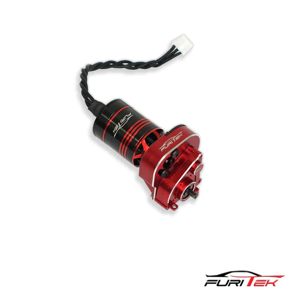 FURITEK MICRO STELLAR TRANSMISSION WITH CEDAR INRUNNER BRUSHLESS SETUP FOR SCX24 - HeliDirect