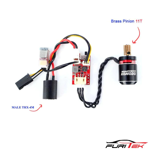 FURITEK STINGER 118 BRUSHLESS POWER SYSTEM FOR TRX-4M - HeliDirect