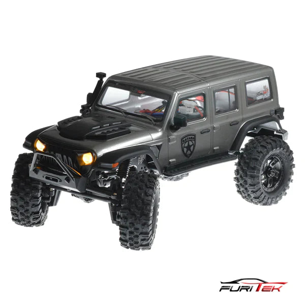 FURITEK FX118 KATANA RTR BRUSHLESS 1/18 RC CRAWLER KIT (GREY) - HeliDirect