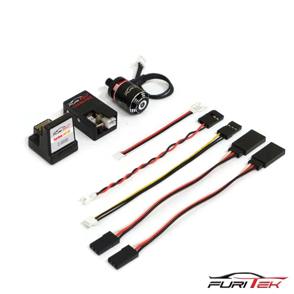 FURITEK STINGER BRUSHLESS POWER SYSTEM WITH RECEIVER FOR HOBBY PLUS CR18P EVO - HeliDirect