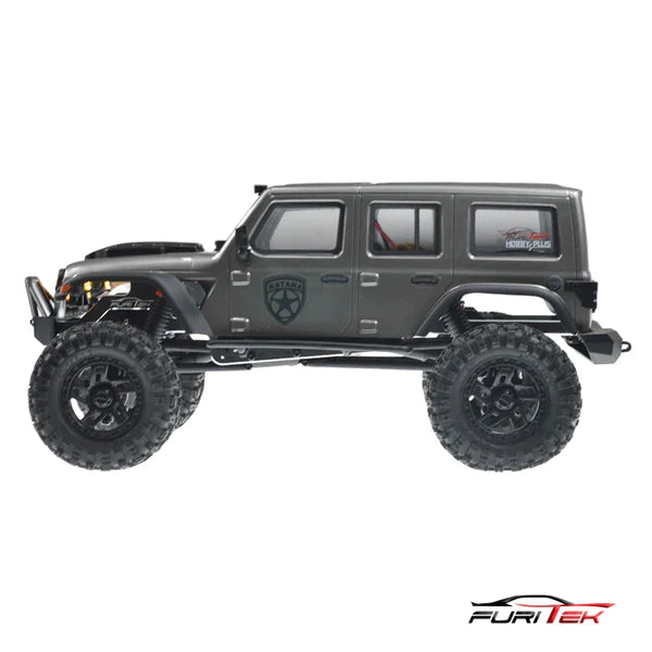 FURITEK FX118 KATANA RTR BRUSHLESS 1/18 RC CRAWLER KIT (GREY) - HeliDirect