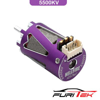 FURITEK Hellfire 1410 5500KV Sensored Brushless Motor - Purple Color - HeliDirect