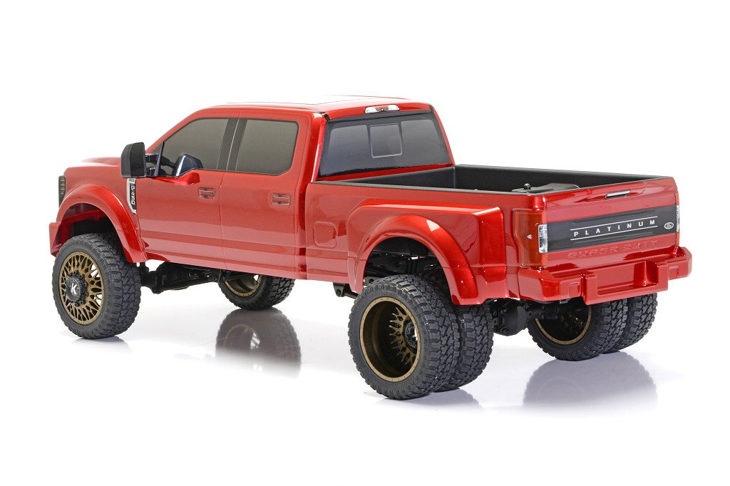 8982 FORD F450 SD 1/10 4WD RTR (RED Candy Apple) Custom Truck DL-Series - HeliDirect