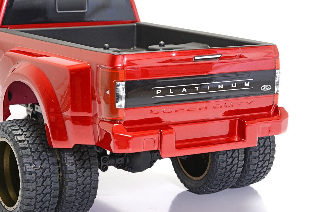 8982 FORD F450 SD 1/10 4WD RTR (RED Candy Apple) Custom Truck DL-Series - HeliDirect