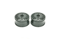 CD0608 KG1 Forged KD014 TRIDENT–D Wheels (FRONT, 40mm width, Black) 2 pcs - HeliDirect