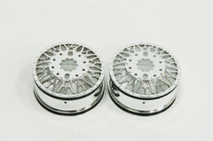 CD0640 KG1 Forged KD014 TRIDENT–D Wheels (REAR, 37mm width, CHROME) 2 pcs - HeliDirect
