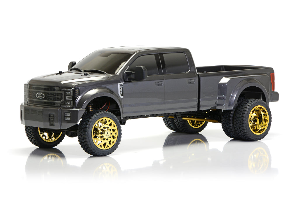 8985 CEN RACING FORD F450 SD American Force Edition 1/10 RTR CUSTOM TRUCK GREY TITANIUM V2 - HeliDirect