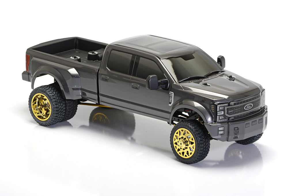 8985 CEN RACING FORD F450 SD American Force Edition 1/10 RTR CUSTOM TRUCK GREY TITANIUM V2 - HeliDirect