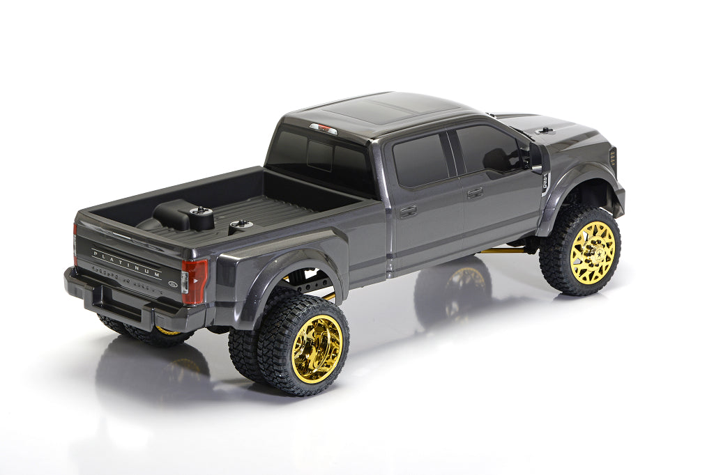 8985 CEN RACING FORD F450 SD American Force Edition 1/10 RTR CUSTOM TRUCK GREY TITANIUM V2 - HeliDirect