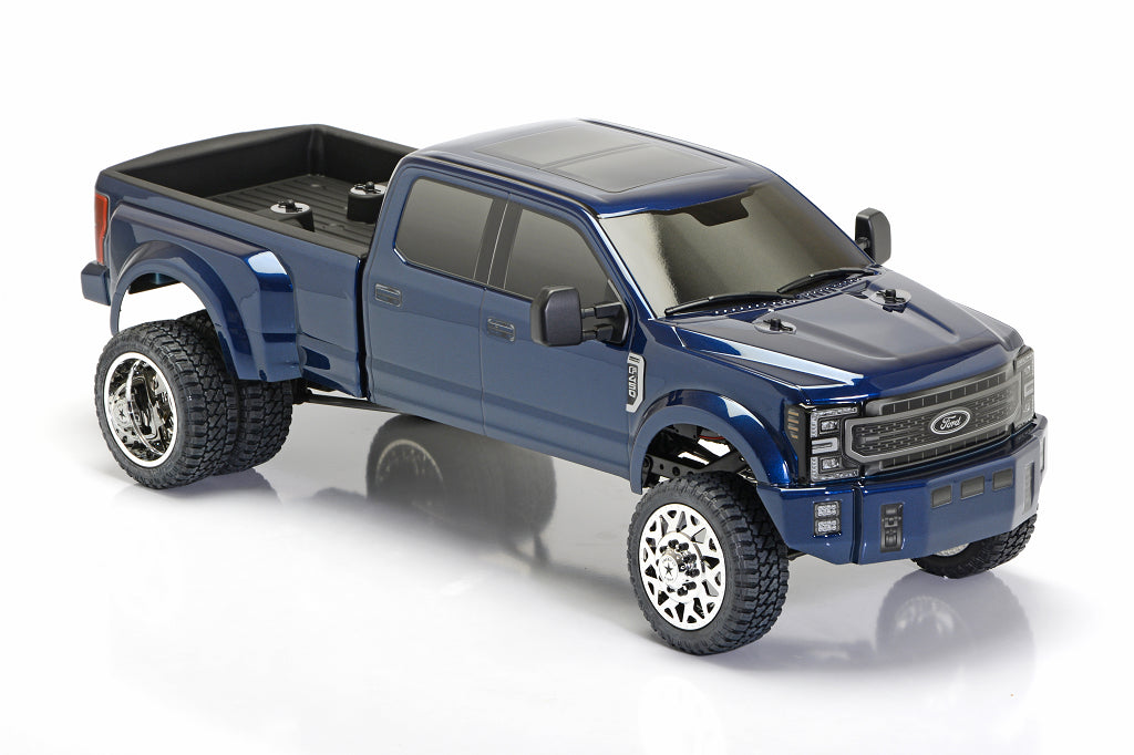 8984 CEN RACING FORD F450 SD American Force Edition 1/10 RTR CUSTOM TRUCK BLUE GALAXY V2 - HeliDirect