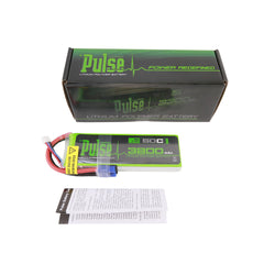 Pulse 3200mAh 50C 2S - EC3 Connector - HeliDirect