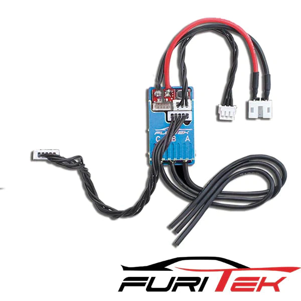 FURITEK Cyclos 2S Lipo 20A/40A Brushless Sensored Esc For Drift/Race (With Aluminum Blue Case) - HeliDirect