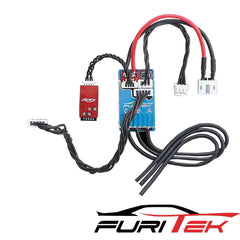 FURITEK Cyclos 2S Lipo 20A/40A Brushless Sensored Esc For Drift/Race And Bluetooth (With Aluminum Blue Case) - HeliDirect